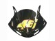 Carenado Moto Yamaha YZF 600 R6 2005 - Negro Amarillo Rojo 46
