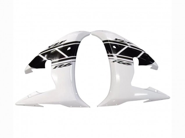 Carenado Moto Yamaha YZF 600 R6 2005 - Blanco Negro