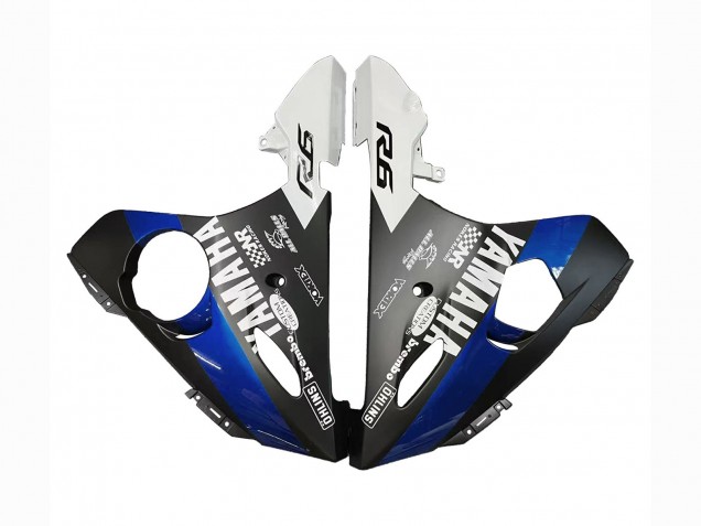 Carenado Moto Yamaha YZF 600 R6 2005 - Azul Blanco Negro Yamalube