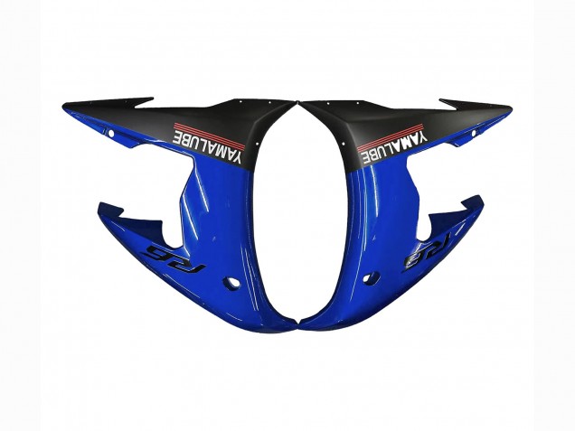 Carenado Moto Yamaha YZF 600 R6 2005 - Azul Blanco Negro Yamalube