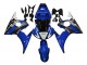Carenado Moto Yamaha YZF 600 R6 2005 - Azul Blanco Negro Yamalube