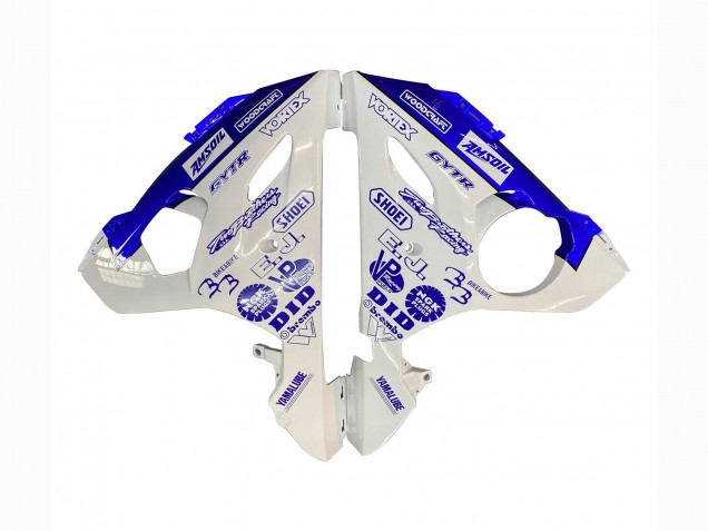 Carenado Moto Yamaha YZF 600 R6 2005 - Blanco Azul Yamalube