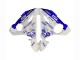 Carenado Moto Yamaha YZF 600 R6 2005 - Blanco Azul Yamalube