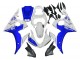 Carenado Moto Yamaha YZF 600 R6 2005 - Blanco Azul Yamalube