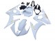 Carenado Moto Yamaha YZF 600 R6 2005 - Blanco Oro