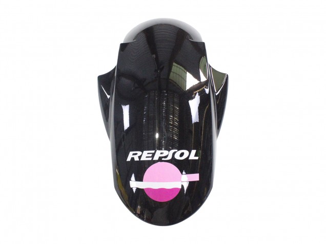 Carenado Moto Yamaha YZF 600 R6 2005 - Negro Rosa Amarillo Repsol 46