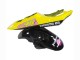Carenado Moto Yamaha YZF 600 R6 2005 - Negro Rosa Amarillo Repsol 46