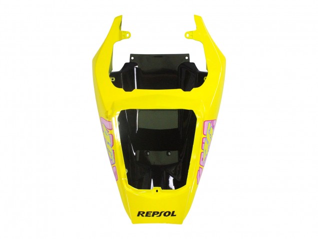 Carenado Moto Yamaha YZF 600 R6 2005 - Negro Rosa Amarillo Repsol 46