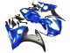 Carenado Moto Yamaha YZF 600 R6 2005 - Azul Negro Mate