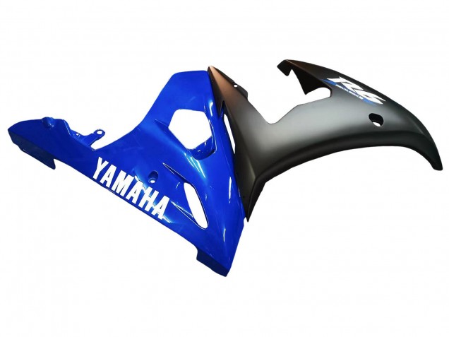 Carenado Moto Yamaha YZF 600 R6 2005 - Azul Negro Mate