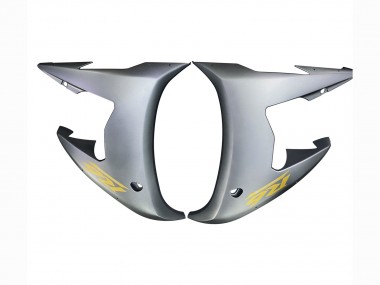 Carenado Moto Yamaha YZF 600 R6 2005 - Gris Negro Mate Oro