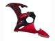 Carenado Moto Yamaha YZF 600 R6 2005 - Negro Rojo Llama