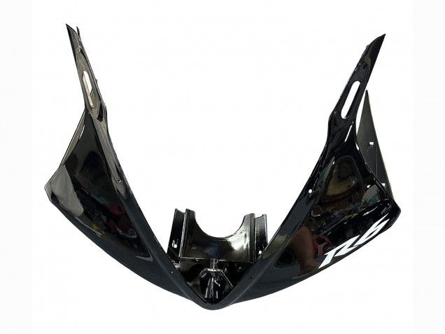 Carenado Moto Yamaha YZF 600 R6 2005 - Negro Brillante Negro Mate Oro