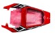 Carenado Moto Yamaha YZF 600 R6 2005 - Blanco Rojo Negro Brillante