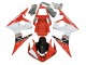 Carenado Moto Yamaha YZF 600 R6 2005 - Blanco Rojo Negro Brillante