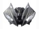 Carenado Moto Yamaha YZF 600 R6 2006-2007 - Negro Mate Plata Llama