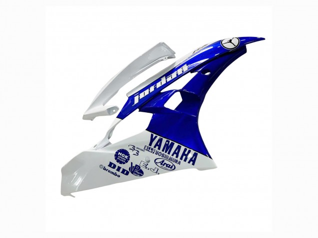 Carenado Moto Yamaha YZF 600 R6 2006-2007 - Blanco Azul Jordan