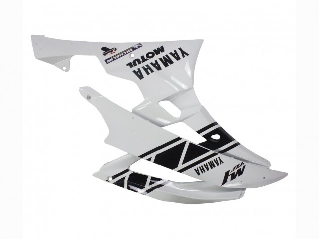 Carenado Moto Yamaha YZF 600 R6 2006-2007 - Blanco Negro Brillante Motul Michelin