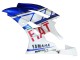 Carenado Moto Yamaha YZF 600 R6 2006-2007 - Blanco Azul Rojo Fiat Motul Michelin