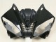 Carenado Moto Yamaha YZF 600 R6 2006-2007 - Negro Brillante Negro Mate Blanco Motul Michelin