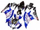 Carenado Moto Yamaha YZF 600 R6 2006-2007 - Blanco Azul Negro Fimer Volvo Yamalube Sterilgarda