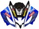 Carenado Moto Yamaha YZF 600 R6 2006-2007 - Blanco Azul Negro Fimer Volvo Yamalube Sterilgarda