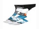 Carenado Moto Yamaha YZF 600 R6 2006-2007 - Blanco Azul Negro Semakin Didepan ENEOS