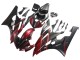 Carenado Moto Yamaha YZF 600 R6 2006-2007 - Rojo Negro Mate