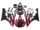 Carenado Moto Yamaha YZF 600 R6 2006-2007 - Rojo Negro Mate