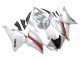Carenado Moto Yamaha YZF 600 R6 2008-2016 - Blanco Rojo