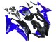 Carenado Moto Yamaha YZF 600 R6 2008-2016 - Azul Negro Brillante