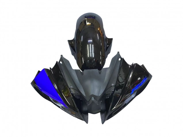 Carenado Moto Yamaha YZF 600 R6 2008-2016 - Azul Negro Brillante