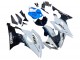Carenados Moto Yamaha YZF 600 R6 2008-2016 - Blanco Azul Negro Brillante