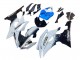 Carenados Moto Yamaha YZF 600 R6 2008-2016 - Blanco Azul Negro Brillante