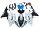 Carenados Moto Yamaha YZF 600 R6 2008-2016 - Blanco Azul Negro Brillante