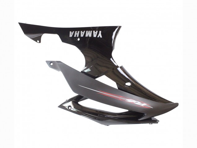 Carenado Moto Yamaha YZF 600 R6 2008-2016 - Negro Brillante Negro Mate