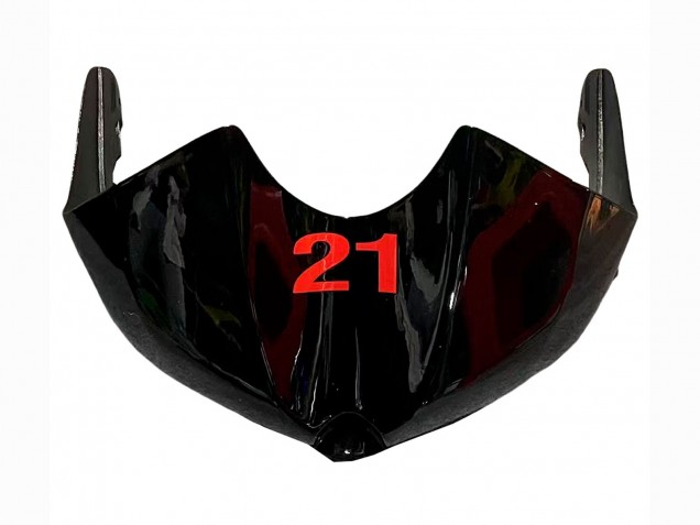 Carenado Moto Yamaha YZF 600 R6 2008-2016 - Rojo Negro Brillante DENSO Yamalube 21