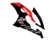 Carenado Moto Yamaha YZF 600 R6 2008-2016 - Rojo Negro Brillante DENSO Yamalube 21