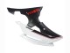 Carenado Moto Yamaha YZF 600 R6 2008-2016 - Blanco Negro Mate Rojo Calcomanías