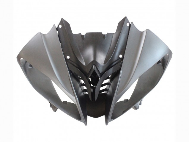 Carenado Moto Yamaha YZF 600 R6 2008-2016 - Gris Negro Mate Oro Calcomanías