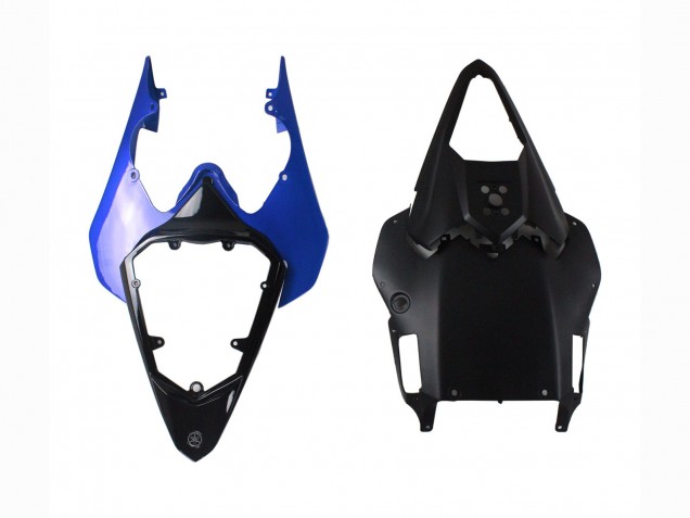Carenado Moto Yamaha YZF 600 R6 2008-2016 - Blanco Azul Negro Brillante