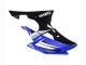 Carenado Moto Yamaha YZF 600 R6 2008-2016 - Blanco Azul Negro Brillante