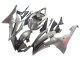 Carenado Moto Yamaha YZF 600 R6 2008-2016 - Gris Mate Rojo Calcomanías
