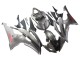 Carenado Moto Yamaha YZF 600 R6 2008-2016 - Gris Mate Rojo Calcomanías
