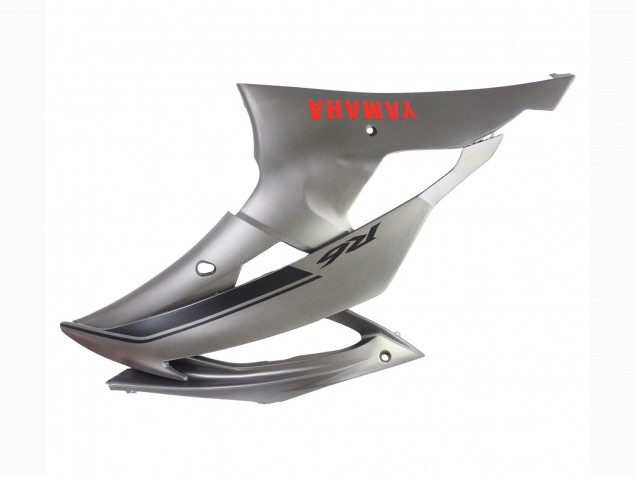 Carenado Moto Yamaha YZF 600 R6 2008-2016 - Gris Mate Rojo Calcomanías