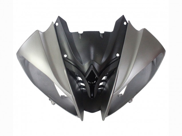 Carenado Moto Yamaha YZF 600 R6 2008-2016 - Gris Mate Rojo Calcomanías