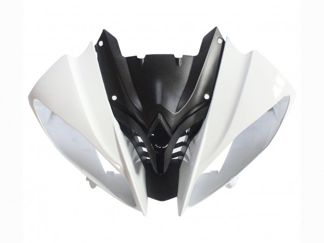 Carenado Moto Yamaha YZF 600 R6 2008-2016 - Blanco Rojo Negro Brillante