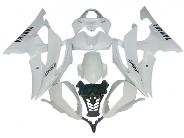 Carenado Moto Yamaha YZF 600 R6 2008-2016 - Blanco Brillante