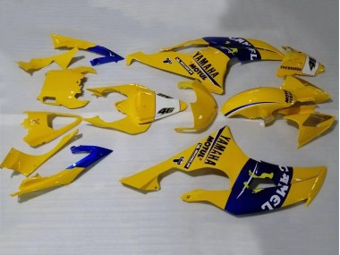 Carenado Moto Yamaha YZF 600 R6 2008-2016 - Amarillo Azul Camello Motul Michelin