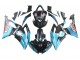 Carenado Moto Yamaha YZF 600 R6 2008-2016 - Azul Claro Negro Mate Petronas ENEOS